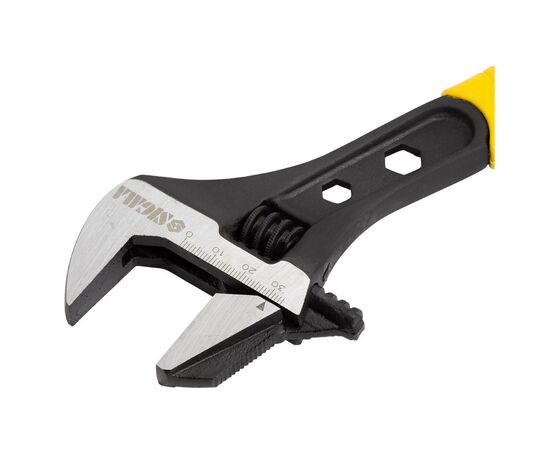 Ключ Sigma разводной с переставной губкой 250мм, 0-35мм CrV (TPR) (4100931), изображение 7 Ключ Sigma разводной с переставной губкой 250мм, 0-35мм CrV (TPR) (4100931), изображение 7