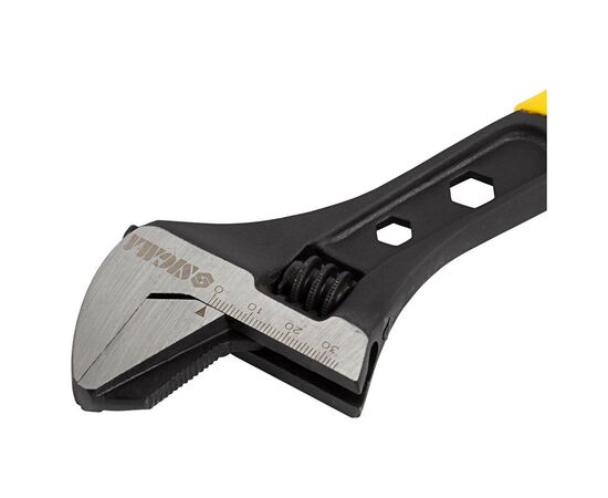 Ключ Sigma разводной с переставной губкой 250мм, 0-35мм CrV (TPR) (4100931), изображение 8 Ключ Sigma разводной с переставной губкой 250мм, 0-35мм CrV (TPR) (4100931), изображение 8