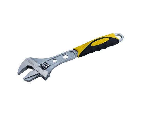 Ключ Sigma розвідний з переставною губкою 300мм, 0-41мм CrV (TPR) (4100941), зображення 2 Ключ Sigma розвідний з переставною губкою 300мм, 0-41мм CrV (TPR) (4100941), зображення 2