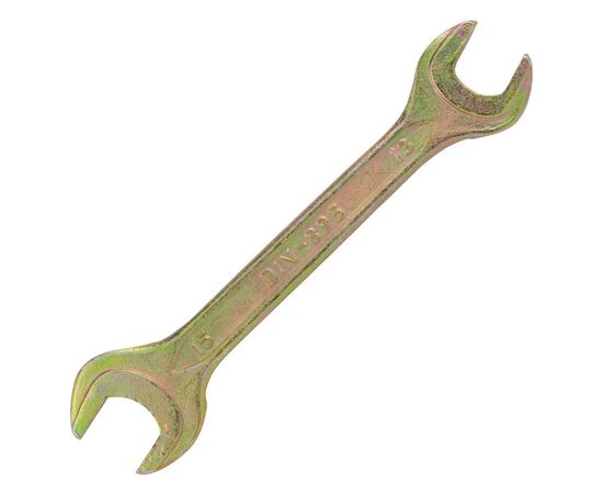 Ключ Sigma ріжковий 13x15мм жовтий цинк (6025151), зображення 4 Ключ Sigma ріжковий 13x15мм жовтий цинк (6025151), зображення 4