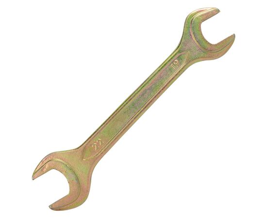 Ключ Sigma ріжковий 19x22мм жовтий цинк (6025221), зображення 2 Ключ Sigma ріжковий 19x22мм жовтий цинк (6025221), зображення 2