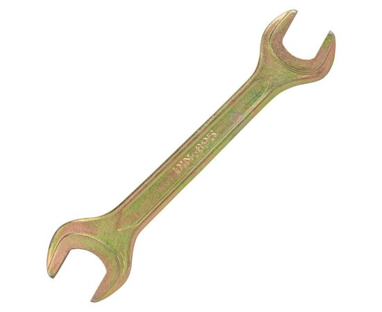 Ключ Sigma ріжковий 19x22мм жовтий цинк (6025221), зображення 4 Ключ Sigma ріжковий 19x22мм жовтий цинк (6025221), зображення 4