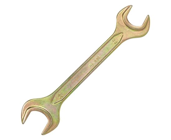 Ключ Sigma ріжковий 32x36мм жовтий цинк (6025361), зображення 2 Ключ Sigma ріжковий 32x36мм жовтий цинк (6025361), зображення 2