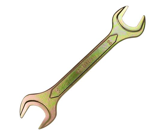 Ключ Sigma ріжковий 50x55мм жовтий цинк (6025551), зображення 2 Ключ Sigma ріжковий 50x55мм жовтий цинк (6025551), зображення 2