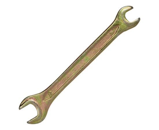 Ключ Sigma ріжковий 8x10мм жовтий цинк (6025101), зображення 2