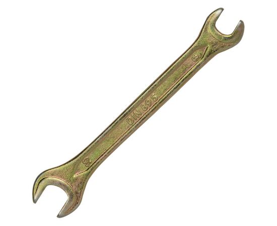 Ключ Sigma ріжковий 8x10мм жовтий цинк (6025101), зображення 4