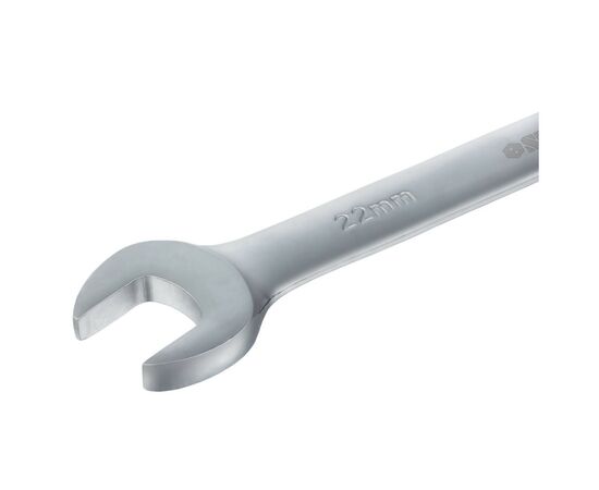 Ключ Sigma ріжково-накидний з тріскачкою 22мм CrV polished (6022221), зображення 4