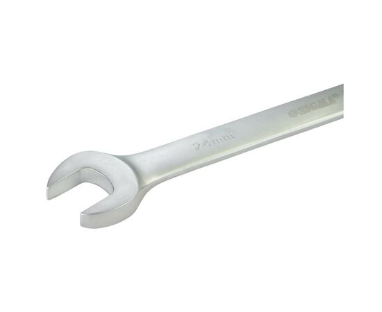 Ключ Sigma ріжково-накидний з тріскачкою 24мм CrV polished (6022241), зображення 4