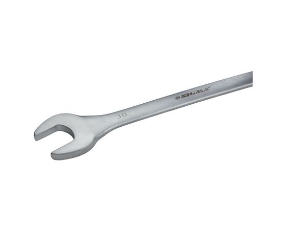 Ключ Sigma набір ріжково-накидних 12шт 13-32мм CrV satine, тк чохол (6010211), зображення 4 Ключ Sigma набір ріжково-накидних 12шт 13-32мм CrV satine, тк чохол (6010211), зображення 4