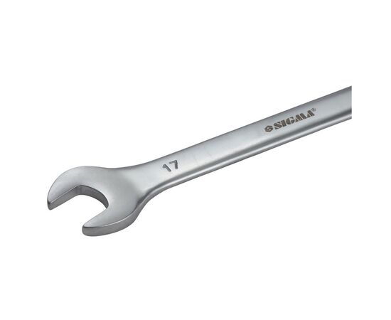 Ключ Sigma набор рожково-накидных 6шт 8-17мм CrV satine (6010101), изображение 2
