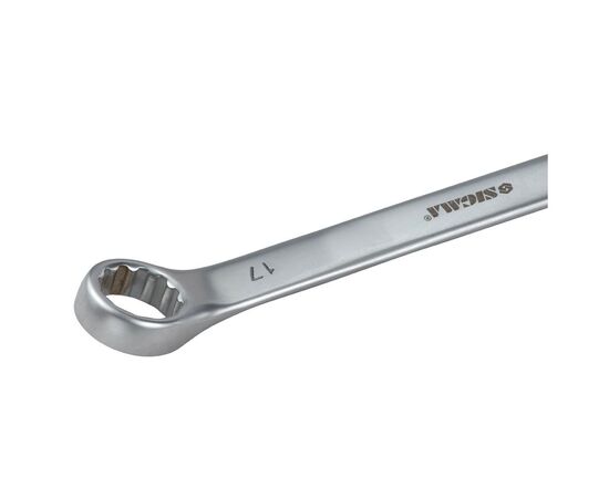 Ключ Sigma набор рожково-накидных 6шт 8-17мм CrV satine (6010101), изображение 3