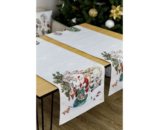 Доріжка на стіл Прованс гобеленова VILLAGE 35х100 см (4823093452794), зображення 2