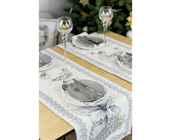 Доріжка на стіл Прованс гобеленова SILVER STAR 35х100 см (4823093450158), зображення 4