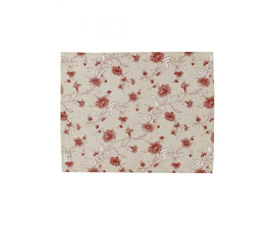 Салфетка на стол Прованс Цветы бордо Хозяйка 35х45 см (4823093451834), изображение 2