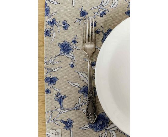 Салфетка на стол Прованс Цветы синий Хозяйка 35х45 см (4823093451810), изображение 4