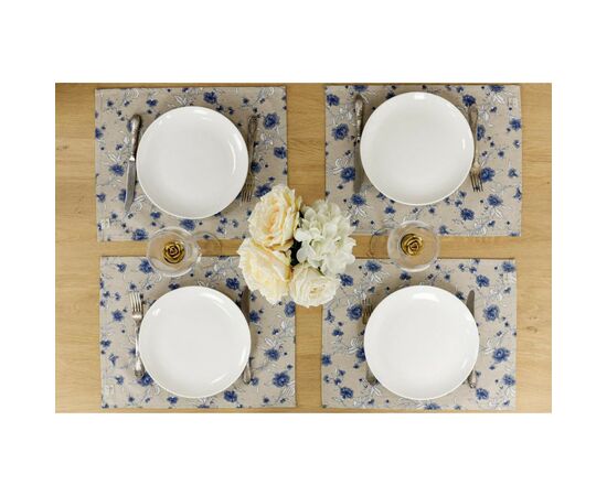 Салфетка на стол Прованс Цветы синий Хозяйка 35х45 см (4823093451810), изображение 6