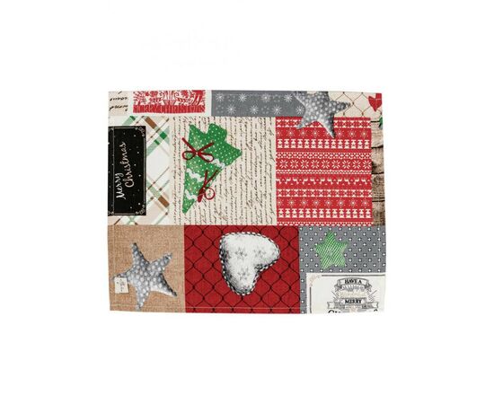 Серветка на стіл Прованс Merry Christmas 35x45 см (4823093449251)