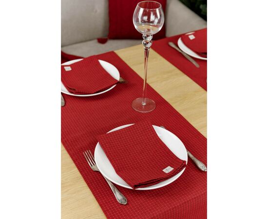 Салфетка на стол Прованс Merry Christmas красная 35x45 см (4823093449312), изображение 5 Салфетка на стол Прованс Merry Christmas красная 35x45 см (4823093449312), изображение 5