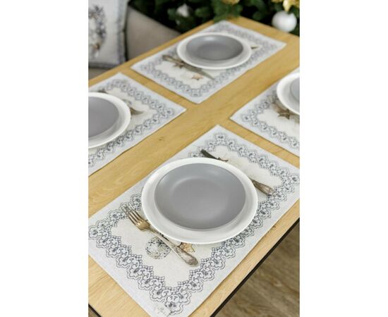 Салфетка на стол Прованс гобеленовая SILVER STAR 30х50 см (4823093450103), изображение 3 Салфетка на стол Прованс гобеленовая SILVER STAR 30х50 см (4823093450103), изображение 3
