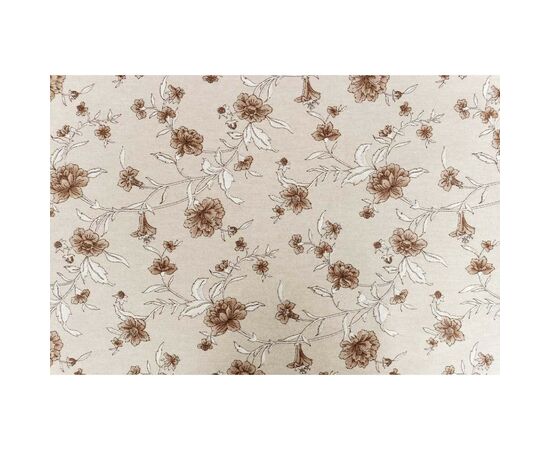 Скатерть Прованс Цветы коричневый Хозяйка 120х136 см (4823093450882), изображение 3