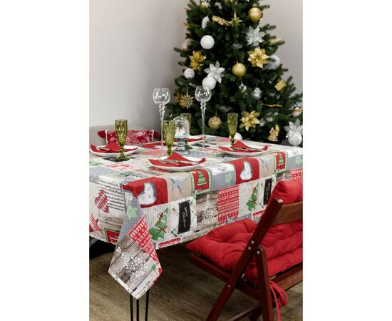 Скатерть Прованс Merry Christmas 220x132 см (4823093451438), изображение 2 Скатерть Прованс Merry Christmas 220x132 см (4823093451438), изображение 2