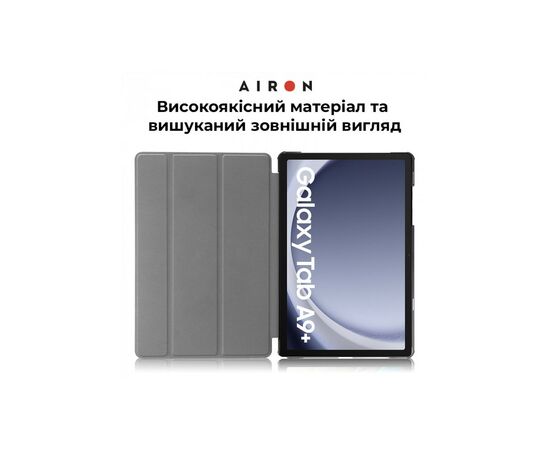 Чехол для планшета AirOn Premium Samsung Galaxy Tab A9 Plus 11'' 2023 + film (4822352781102), изображение 2 Чехол для планшета AirOn Premium Samsung Galaxy Tab A9 Plus 11'' 2023 + film (4822352781102), изображение 2
