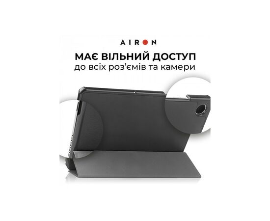 Чехол для планшета AirOn Premium Samsung Galaxy Tab A9 Plus 11'' 2023 + film (4822352781102), изображение 5 Чехол для планшета AirOn Premium Samsung Galaxy Tab A9 Plus 11'' 2023 + film (4822352781102), изображение 5