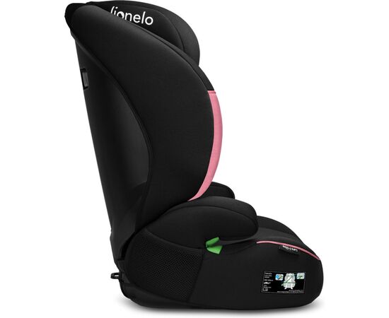 Автокресло Lionelo Lars I-Size 15-36 кг Pink Baby (LO-LARS I-SIZE PINK BABY), изображение 7 Автокресло Lionelo Lars I-Size 15-36 кг Pink Baby (LO-LARS I-SIZE PINK BABY), изображение 7