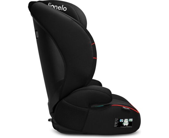 Автокресло Lionelo Lars I-Size Sporty 15-36 кг Black Red (LO-LARS I-SIZE SPORTY BLACK RED), изображение 6 Автокресло Lionelo Lars I-Size Sporty 15-36 кг Black Red (LO-LARS I-SIZE SPORTY BLACK RED), изображение 6