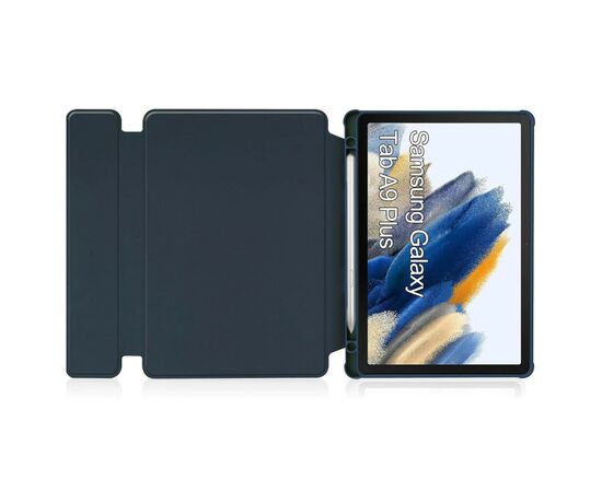 Чехол для планшета BeCover 360° Rotatable Samsung Tab A9 Plus SM-X210/SM-X215/SM-X216 11.0" Deep Blue (710336), изображение 3 Чехол для планшета BeCover 360° Rotatable Samsung Tab A9 Plus SM-X210/SM-X215/SM-X216 11.0" Deep Blue (710336), изображение 3
