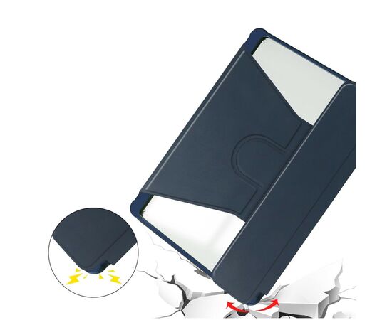 Чехол для планшета BeCover 360° Rotatable Samsung Tab A9 Plus SM-X210/SM-X215/SM-X216 11.0" Deep Blue (710336), изображение 4 Чехол для планшета BeCover 360° Rotatable Samsung Tab A9 Plus SM-X210/SM-X215/SM-X216 11.0" Deep Blue (710336), изображение 4