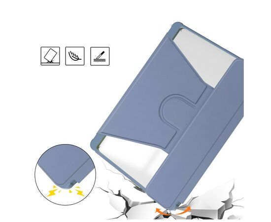 Чехол для планшета BeCover 360° Rotatable Samsung Tab S9 Plus (SM-X810/SM-X816)/S9 FE Plus (SM-X610/SM-X616) 12.4" Purple (710403), изображение 5 Чехол для планшета BeCover 360° Rotatable Samsung Tab S9 Plus (SM-X810/SM-X816)/S9 FE Plus (SM-X610/SM-X616) 12.4" Purple (710403), изображение 5