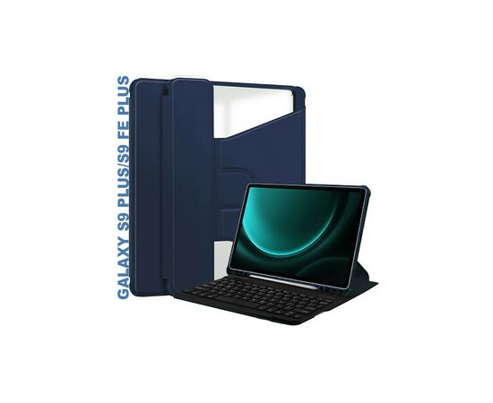Чохол до планшета BeCover Keyboard 360° Rotatable Samsung Tab S9 Plus (SM-X810/SM-X816)/S9 FE Plus (SM-X610/SM-X616) 12.4" (710393)