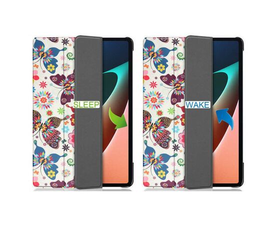 Чехол для планшета BeCover Smart Case Samsung Tab A9 SM-X115 8.7" Butterfly (709912), изображение 4 Чехол для планшета BeCover Smart Case Samsung Tab A9 SM-X115 8.7" Butterfly (709912), изображение 4