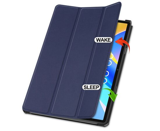 Чехол для планшета BeCover Smart Case Samsung Tab A9 SM-X115 8.7" Deep Blue (709903), изображение 4 Чехол для планшета BeCover Smart Case Samsung Tab A9 SM-X115 8.7" Deep Blue (709903), изображение 4