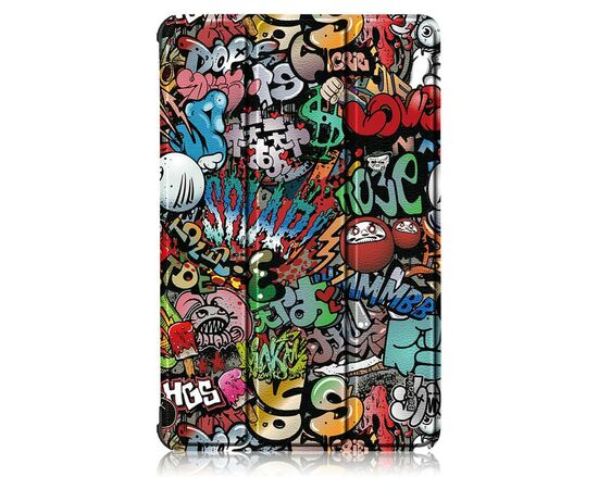 Чехол для планшета BeCover Smart Case Samsung Tab A9 SM-X115 8.7" Graffiti (709914), изображение 3 Чехол для планшета BeCover Smart Case Samsung Tab A9 SM-X115 8.7" Graffiti (709914), изображение 3