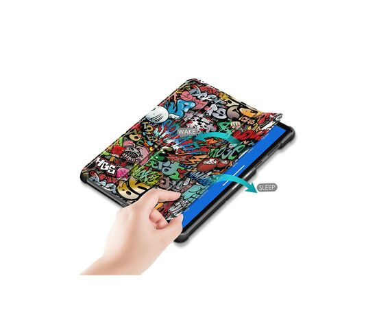 Чехол для планшета BeCover Smart Case Samsung Tab A9 SM-X115 8.7" Graffiti (709914), изображение 5 Чехол для планшета BeCover Smart Case Samsung Tab A9 SM-X115 8.7" Graffiti (709914), изображение 5