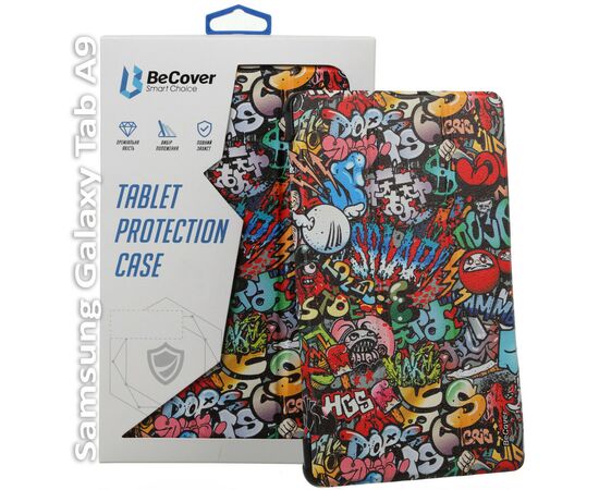 Чехол для планшета BeCover Smart Case Samsung Tab A9 SM-X115 8.7" Graffiti (709914)