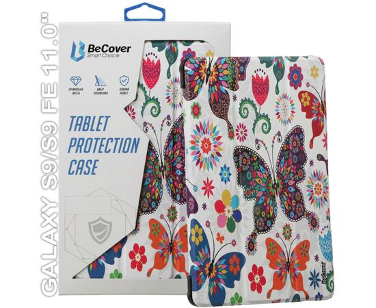 Чехол для планшета BeCover Smart Case Samsung Tab S9 (SM-X710/SM-X716)/S9 FE (SM-X510/SM-X516B) 11.0" Butterfly (710415)