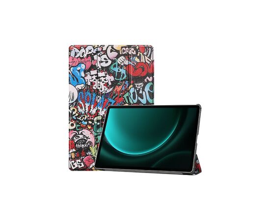 Чехол для планшета BeCover Smart Case Samsung Tab S9 Plus (SM-X810/SM-X816)/S9 FE Plus (SM-X610/SM-X616) 12.4" Graffiti (710377), изображение 2 Чехол для планшета BeCover Smart Case Samsung Tab S9 Plus (SM-X810/SM-X816)/S9 FE Plus (SM-X610/SM-X616) 12.4" Graffiti (710377), изображение 2