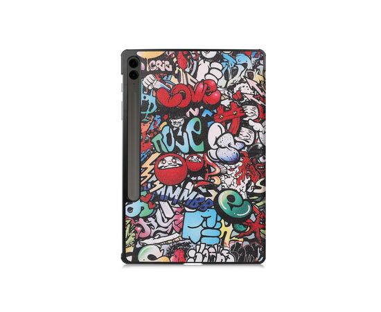 Чехол для планшета BeCover Smart Case Samsung Tab S9 Plus (SM-X810/SM-X816)/S9 FE Plus (SM-X610/SM-X616) 12.4" Graffiti (710377), изображение 3 Чехол для планшета BeCover Smart Case Samsung Tab S9 Plus (SM-X810/SM-X816)/S9 FE Plus (SM-X610/SM-X616) 12.4" Graffiti (710377), изображение 3