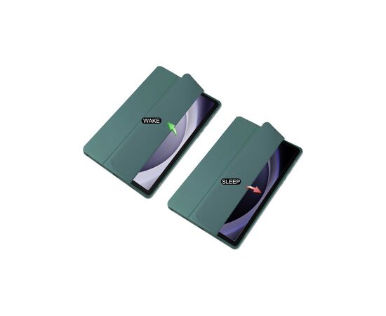 Чохол до планшета BeCover Soft Edge stylus holder Samsung Tab A9 Plus SM-X210/SM-X215/SM-X216 11.0" Dark Green (710368), зображення 3 Чохол до планшета BeCover Soft Edge stylus holder Samsung Tab A9 Plus SM-X210/SM-X215/SM-X216 11.0" Dark Green (710368), зображення 3