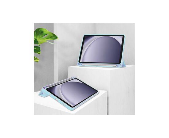 Чехол для планшета BeCover Soft Edge stylus holder Samsung Tab A9 SM-X115 8.7" Light Blue (710358), изображение 7 Чехол для планшета BeCover Soft Edge stylus holder Samsung Tab A9 SM-X115 8.7" Light Blue (710358), изображение 7