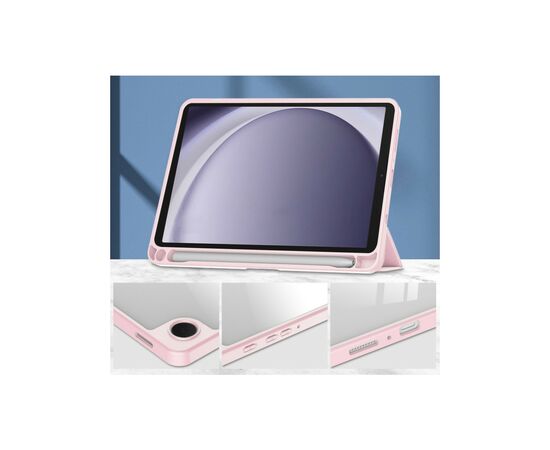 Чехол для планшета BeCover Soft Edge stylus holder Samsung Tab A9 SM-X115 8.7" Pink (710359), изображение 3 Чехол для планшета BeCover Soft Edge stylus holder Samsung Tab A9 SM-X115 8.7" Pink (710359), изображение 3