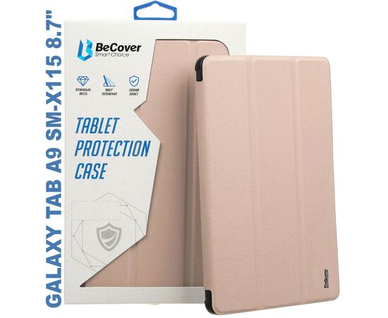 Чехол для планшета BeCover Soft Edge stylus holder Samsung Tab A9 SM-X115 8.7" Pink (710359)