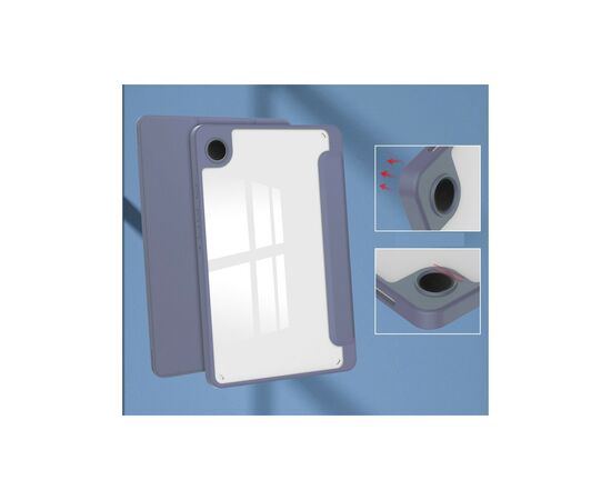 Чехол для планшета BeCover Soft Edge stylus holder Samsung Tab A9 SM-X115 8.7" Purple (710360), изображение 5 Чехол для планшета BeCover Soft Edge stylus holder Samsung Tab A9 SM-X115 8.7" Purple (710360), изображение 5