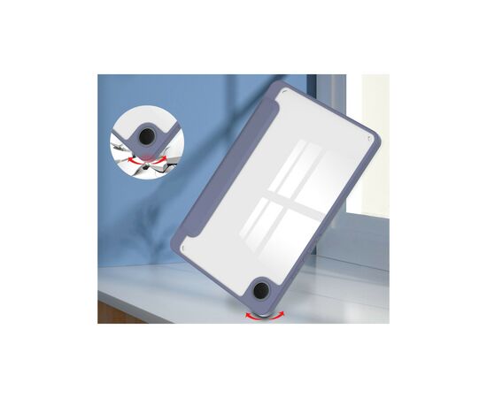 Чехол для планшета BeCover Soft Edge stylus holder Samsung Tab A9 SM-X115 8.7" Purple (710360), изображение 6 Чехол для планшета BeCover Soft Edge stylus holder Samsung Tab A9 SM-X115 8.7" Purple (710360), изображение 6