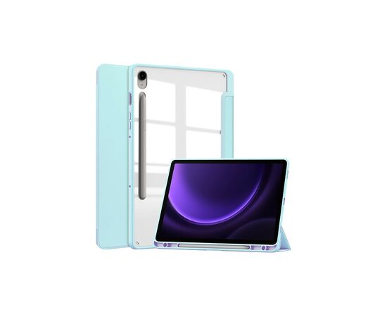 Чехол для планшета BeCover Soft Edge stylus holder Samsung Tab S9 (SM-X710/SM-X716)/S9 FE (SM-X510/SM-X516B) 11.0" Light Bl (710441), изображение 2 Чехол для планшета BeCover Soft Edge stylus holder Samsung Tab S9 (SM-X710/SM-X716)/S9 FE (SM-X510/SM-X516B) 11.0" Light Bl (710441), изображение 2