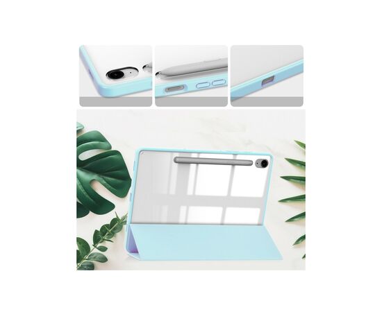 Чехол для планшета BeCover Soft Edge stylus holder Samsung Tab S9 (SM-X710/SM-X716)/S9 FE (SM-X510/SM-X516B) 11.0" Light Bl (710441), изображение 4 Чехол для планшета BeCover Soft Edge stylus holder Samsung Tab S9 (SM-X710/SM-X716)/S9 FE (SM-X510/SM-X516B) 11.0" Light Bl (710441), изображение 4