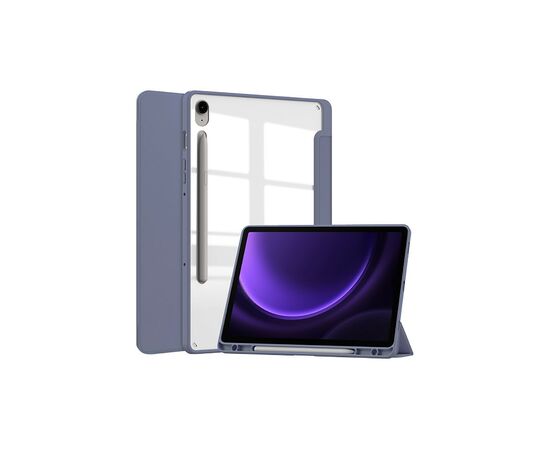 Чехол для планшета BeCover Soft Edge stylus holder Samsung Tab S9 (SM-X710/SM-X716)/S9 FE (SM-X510/SM-X516B) 11.0" Purple (710443), изображение 2 Чехол для планшета BeCover Soft Edge stylus holder Samsung Tab S9 (SM-X710/SM-X716)/S9 FE (SM-X510/SM-X516B) 11.0" Purple (710443), изображение 2